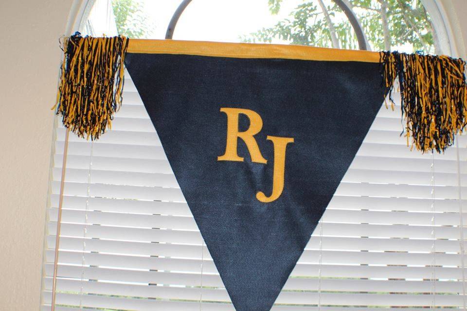 Custom pennant decor