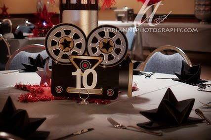 Hollywood custom centerpiece