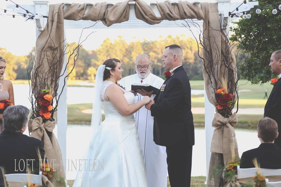 Beauty & The Beast inspired wedding at Hunters Green Golf Club