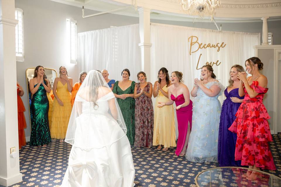 Bridesmaid First Look