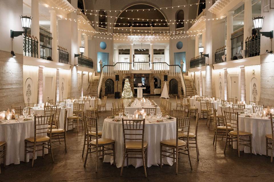 Reception in Pool
