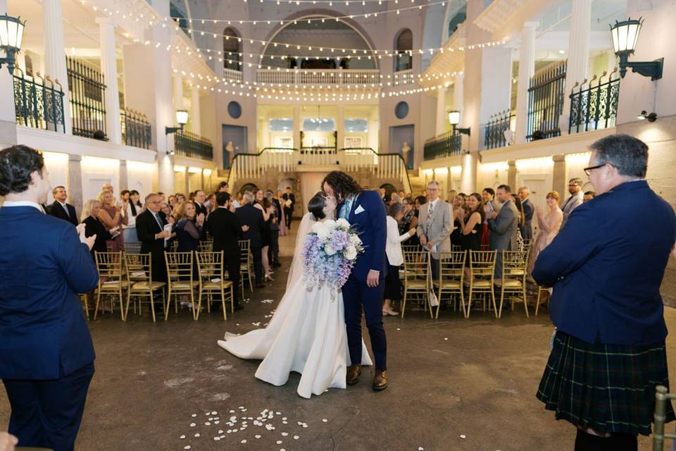 Ceremony Kiss