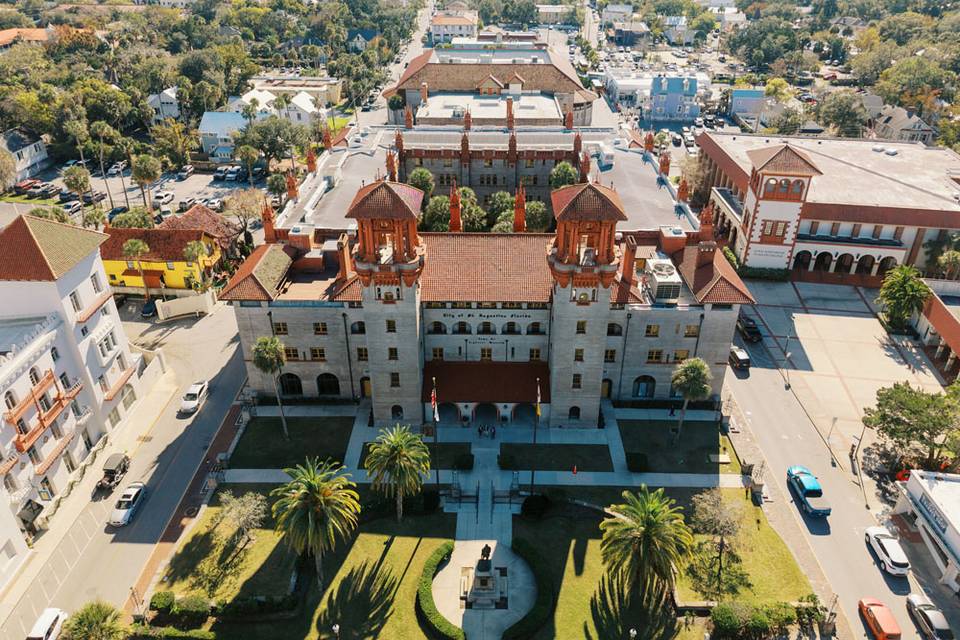 Exterior of Lightner Museum