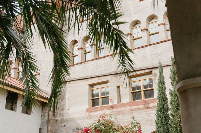 Side Courtyard