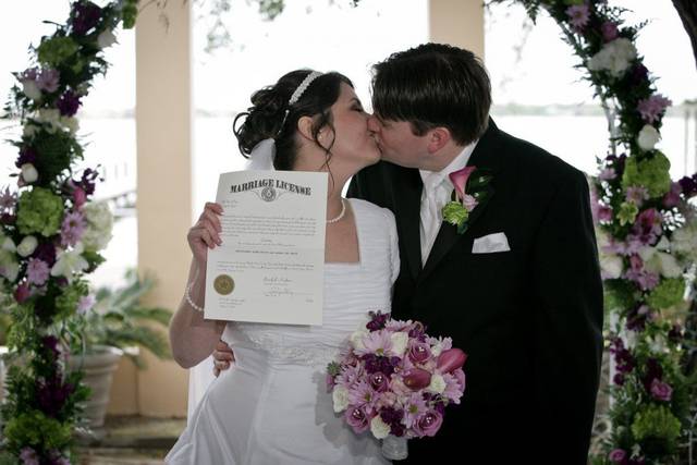 Couple kissing