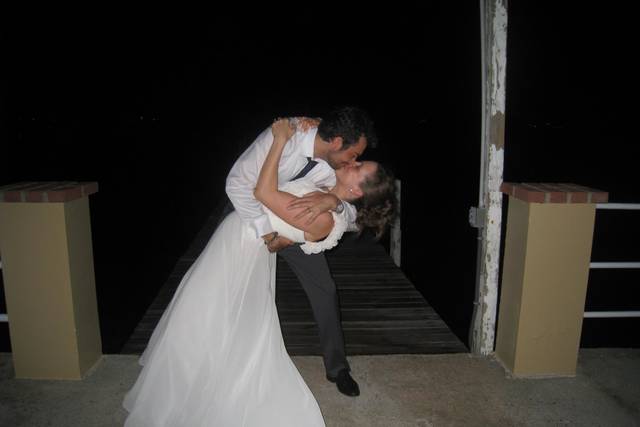 Couple kissing