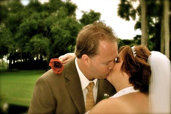Couple kissing