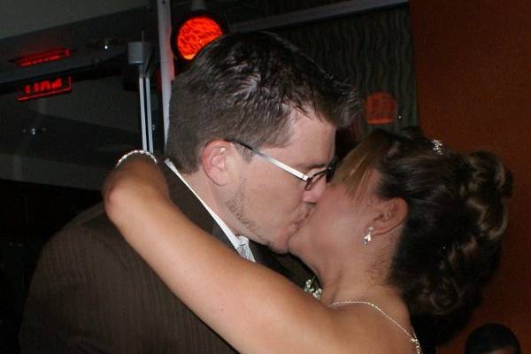 Couple kissing