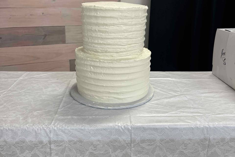 Simple Wedding Cake
