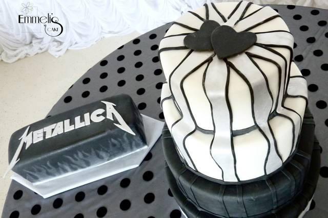 Metallica Inc. - Cake 'Em All! 🎂🤟 © @darkcraftdesserts (IG) Los Angeles,  CA 📍 | Facebook