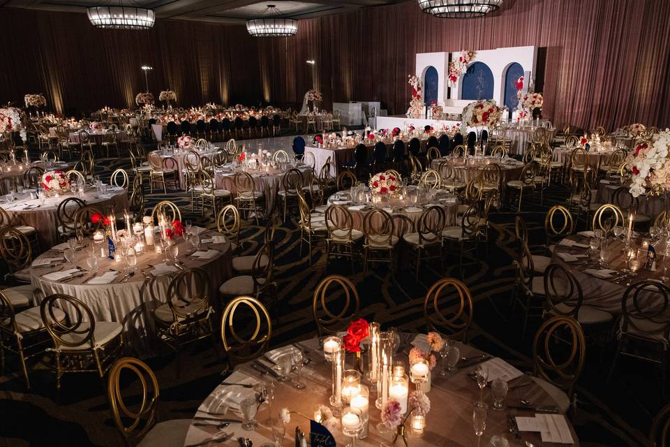 Reception in Luna Ballroom