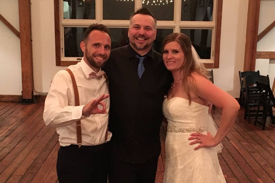 Congratulations Joe and Brittany from Dj Magic Mike and all of us at Lucky Entertainment!!