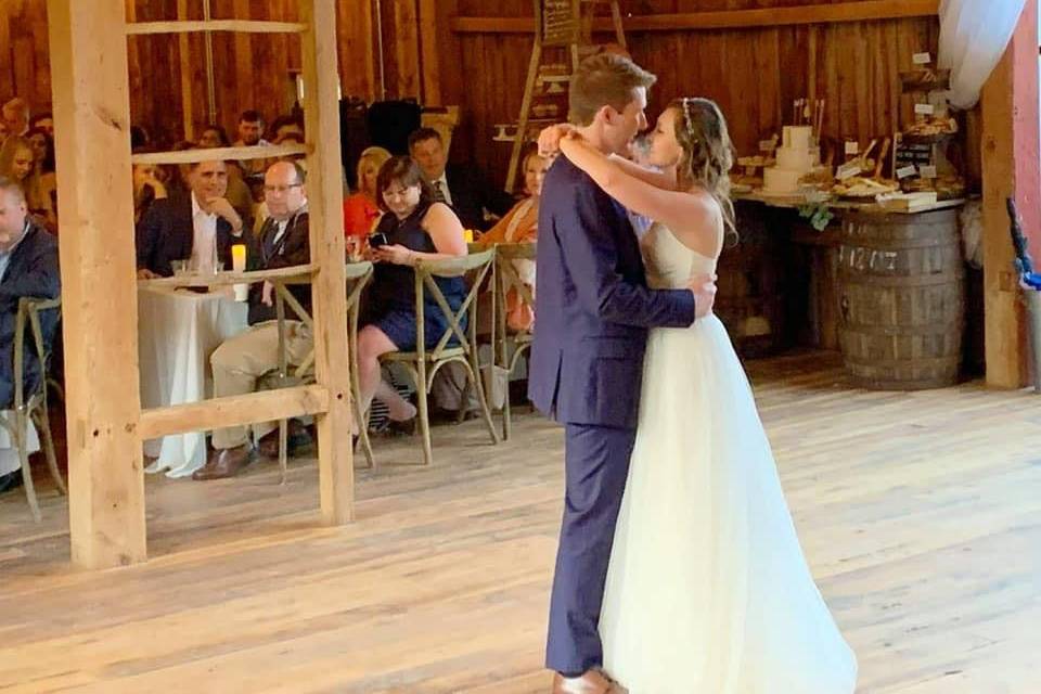 First dance