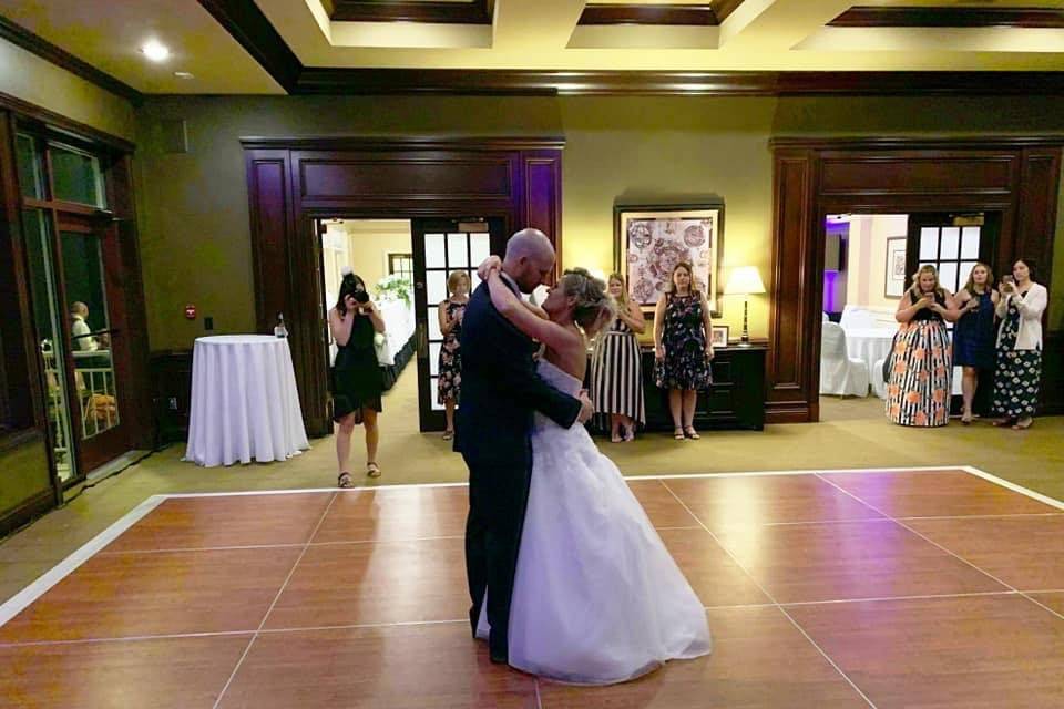 First dance