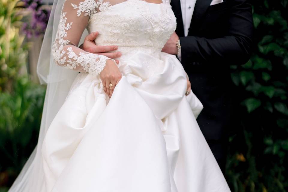 Bride and groom