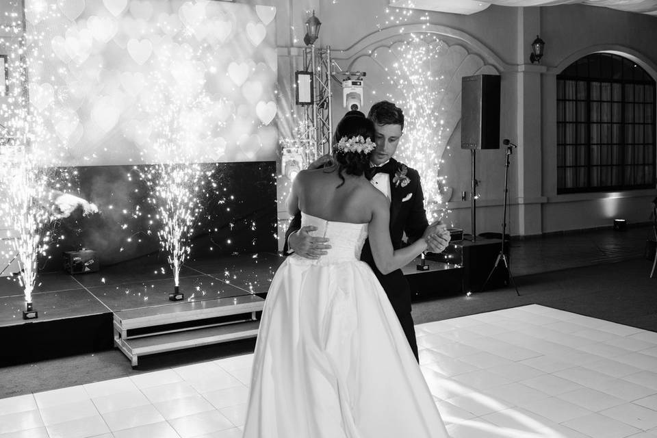Bride and groom