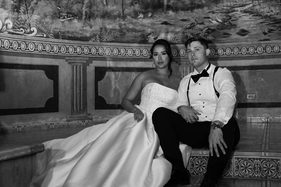 Bride and groom