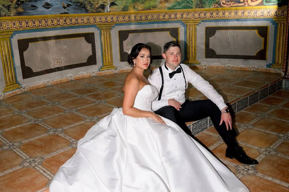 Bride and groom