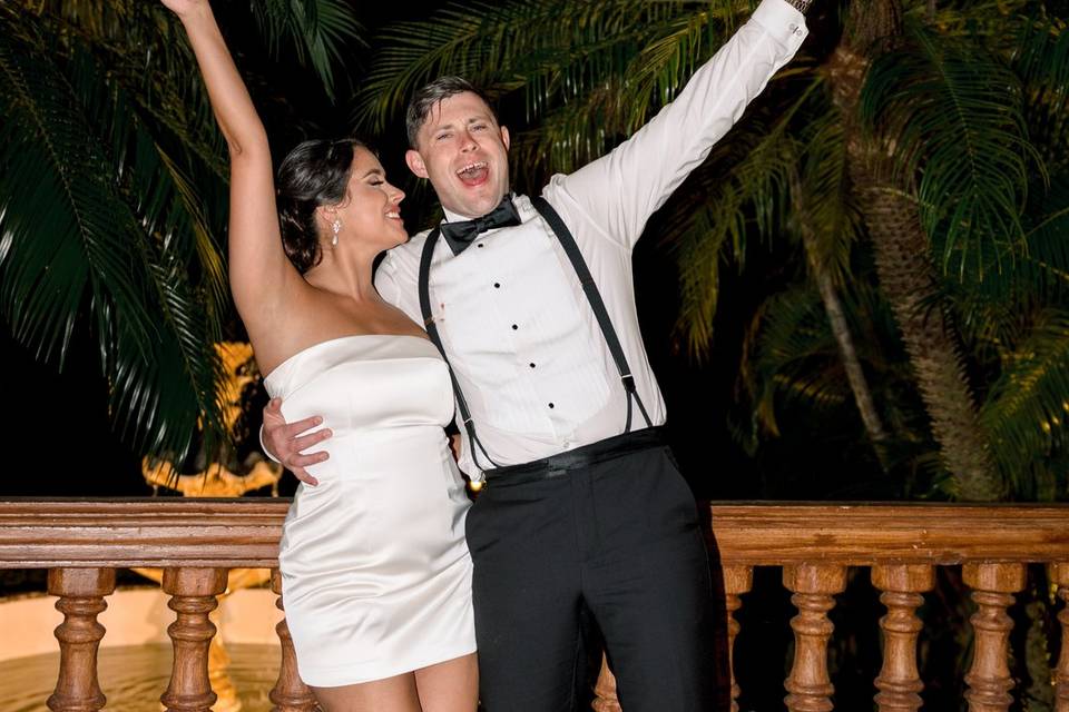 Bride and groom