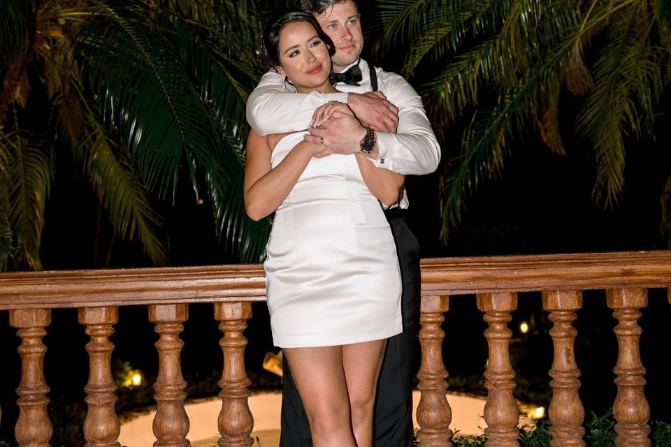 Bride and groom