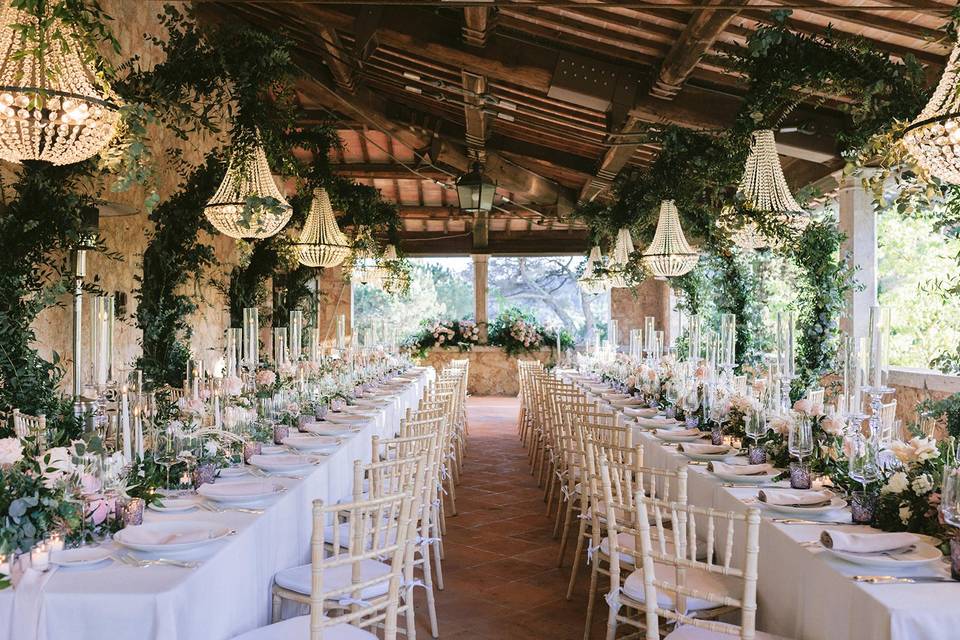 Tuscany tablescape