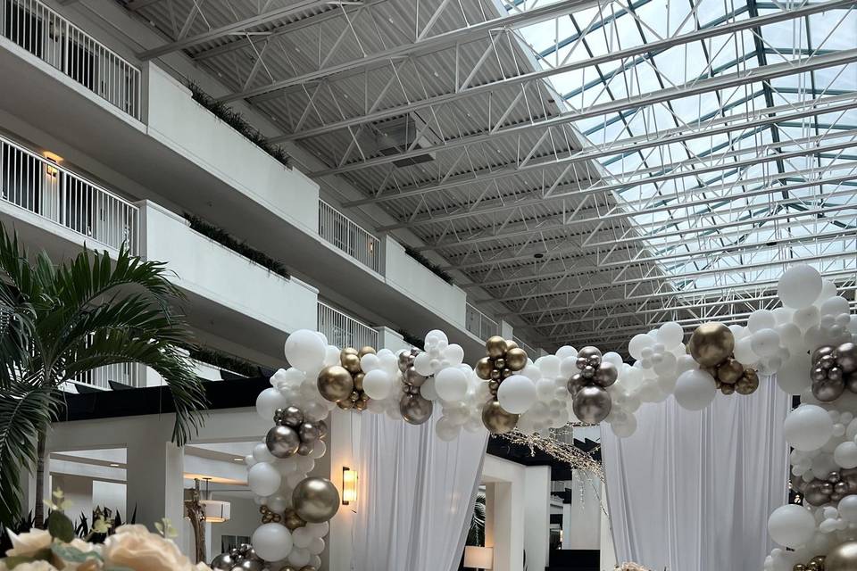Reception in our Atrium