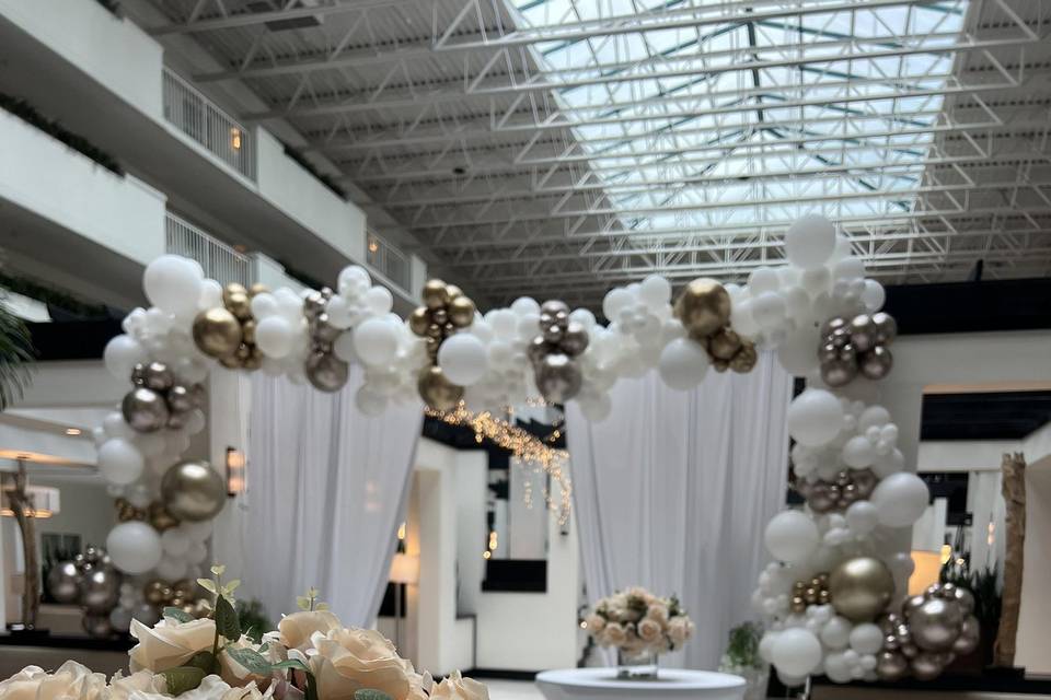 Reception in our Atrium