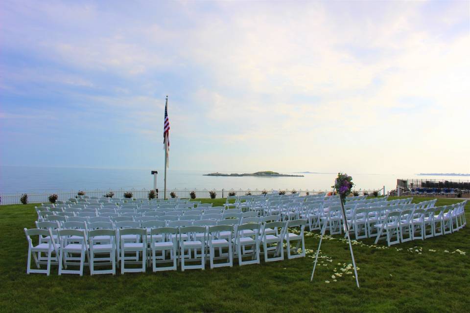 Lower Lawn Ceremony