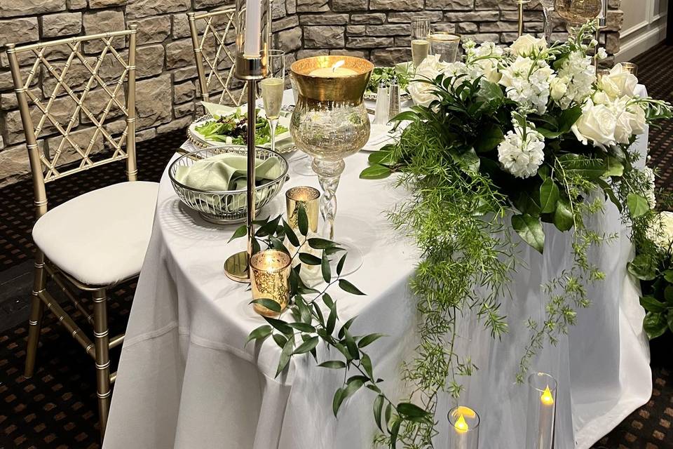 Cake table