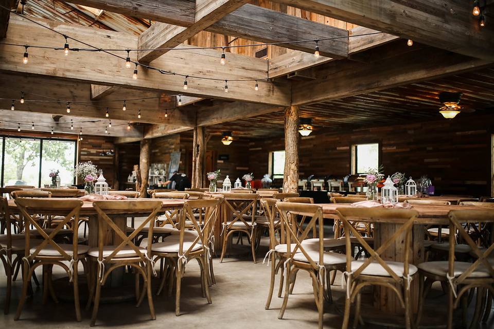 Tables event barn