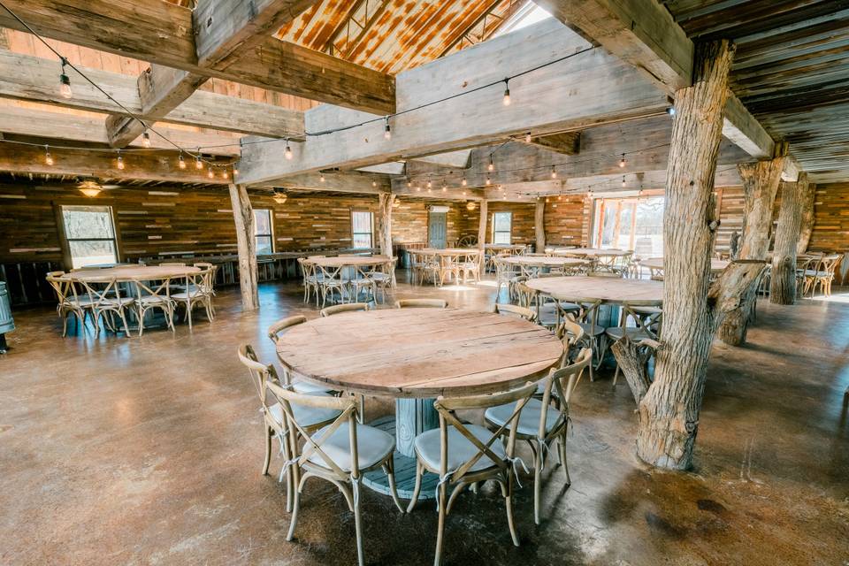 Raw tables- event barn