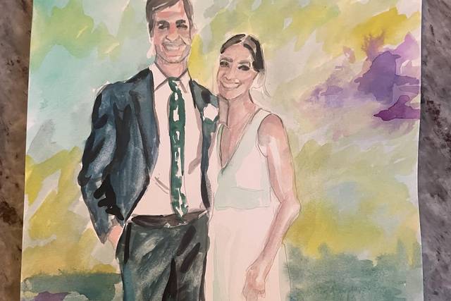 Bride and groom