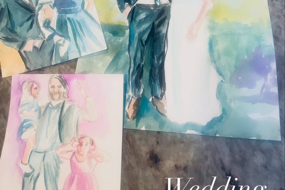 Wedding paintings