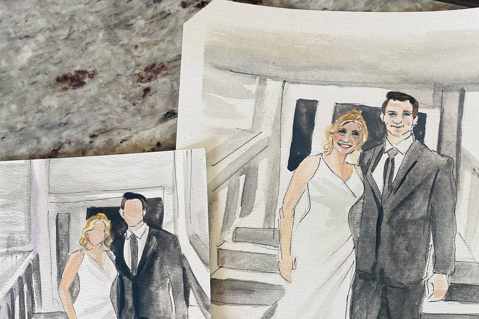 Guest paintings