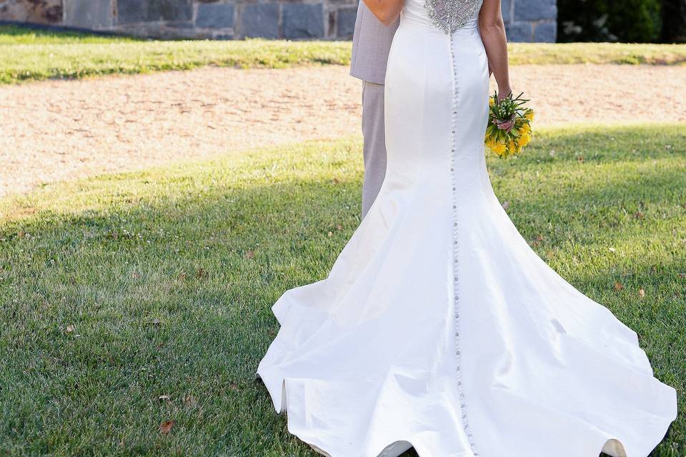 Bride by the window