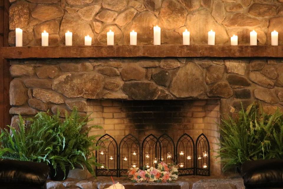 Rustic Fire Place