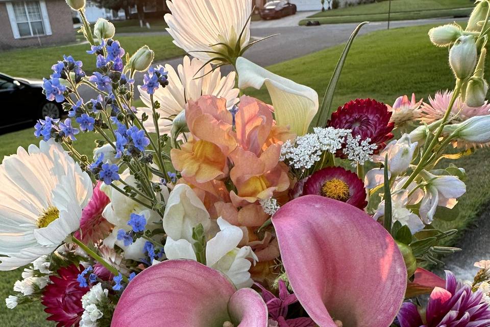 Three Sweet Peas