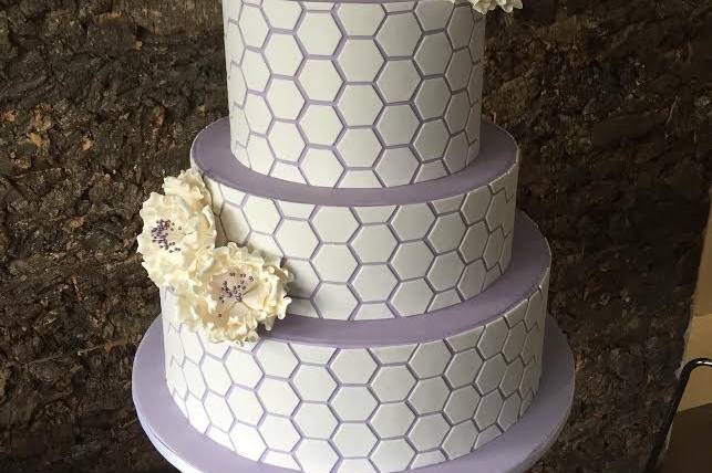 Lavender cake