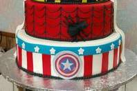 Superhero Cake