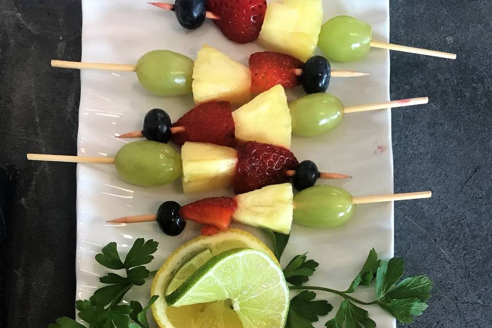 Fruit & Cheese Skewers