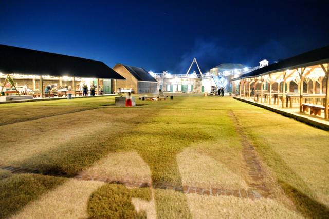 Parade grounds