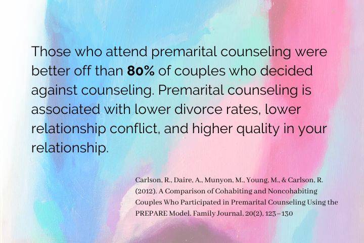 Pros of premarital counseling