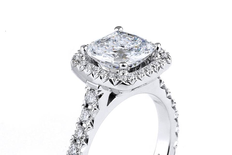 Elegant diamond ring