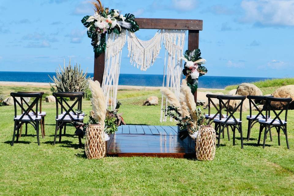 Rustic arch
