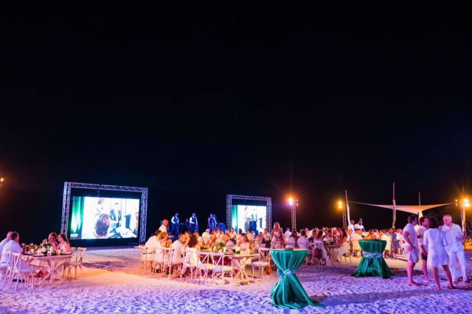 Event on beach