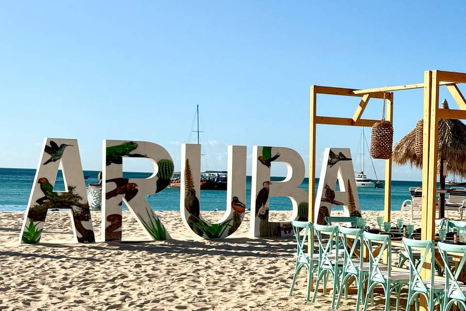 Aruba signage ©