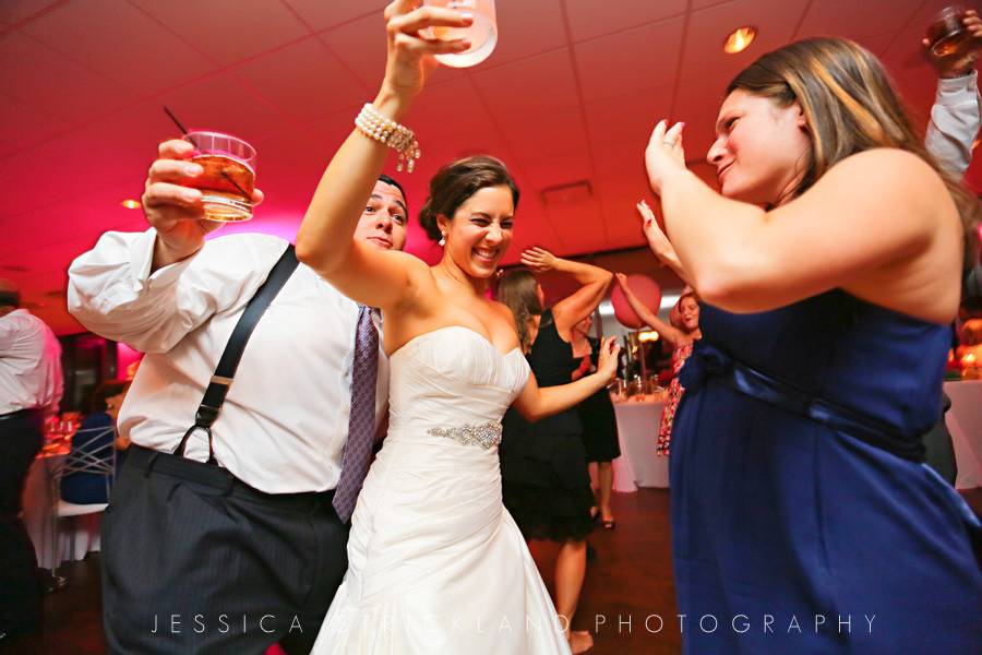 Cheers to the bride and groom!