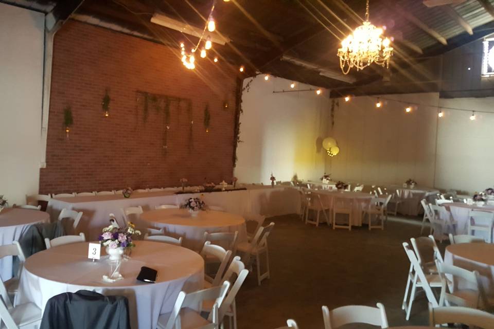 Tables and Chair rentals