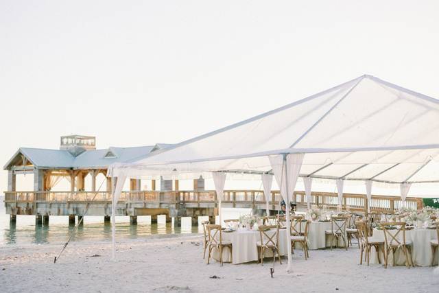 Tented Beach Reception