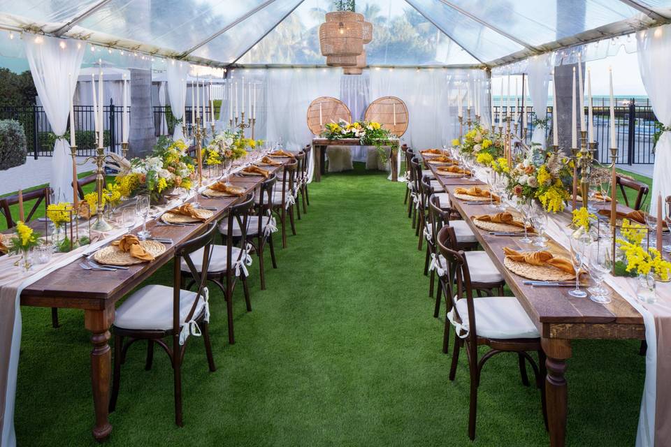 Event Lawn Tented Wedding